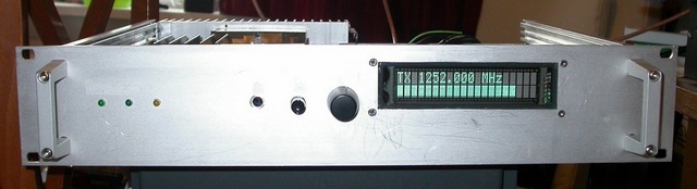 23cm transmitter front